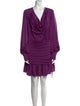 Ramy Brook Cowl Neck Mini Dress