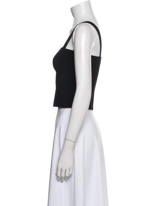 Ramy Brook Square Neckline Sleeveless Crop Top