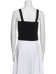 Ramy Brook Square Neckline Sleeveless Crop Top