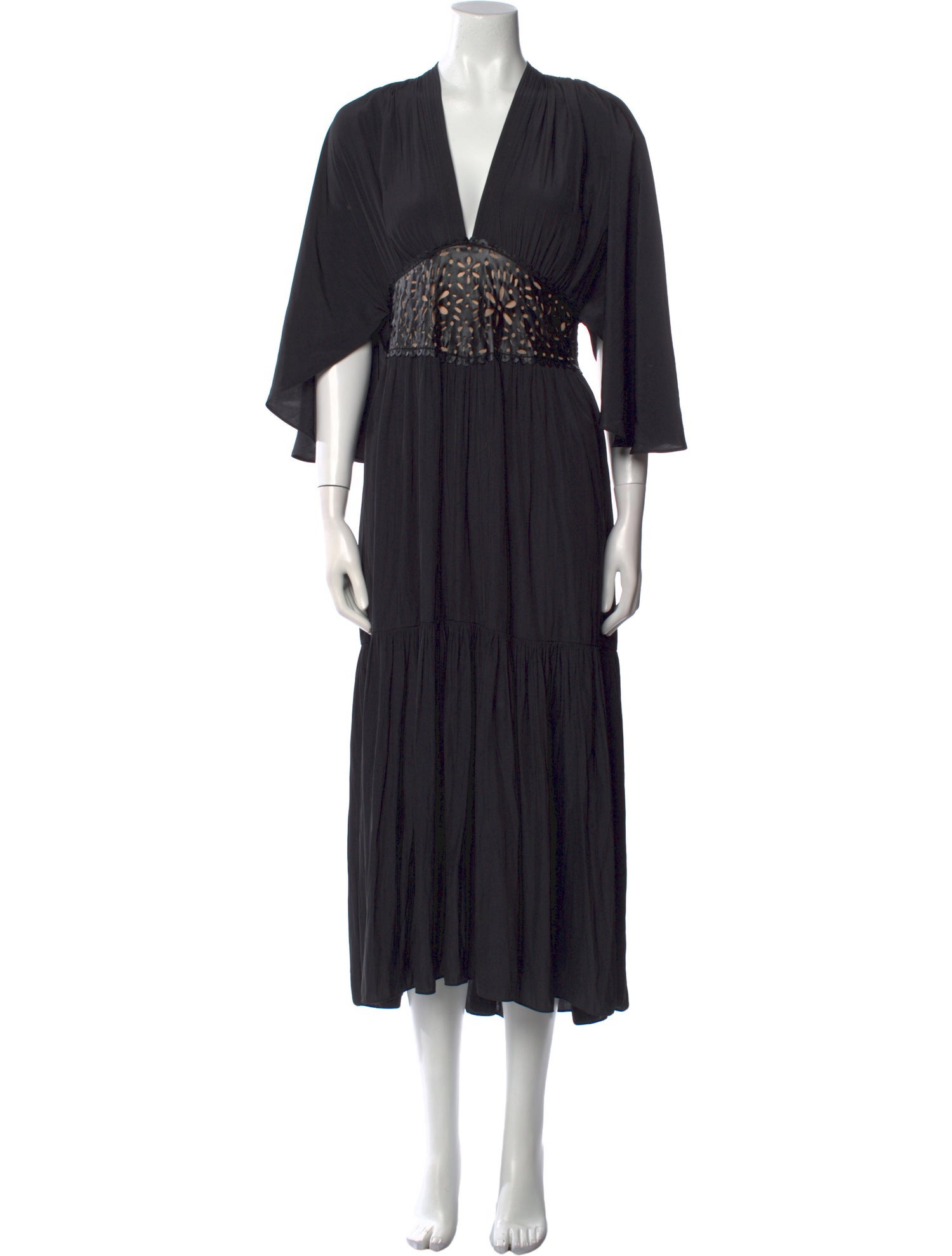 Ramy Brook V-Neck Long Dress