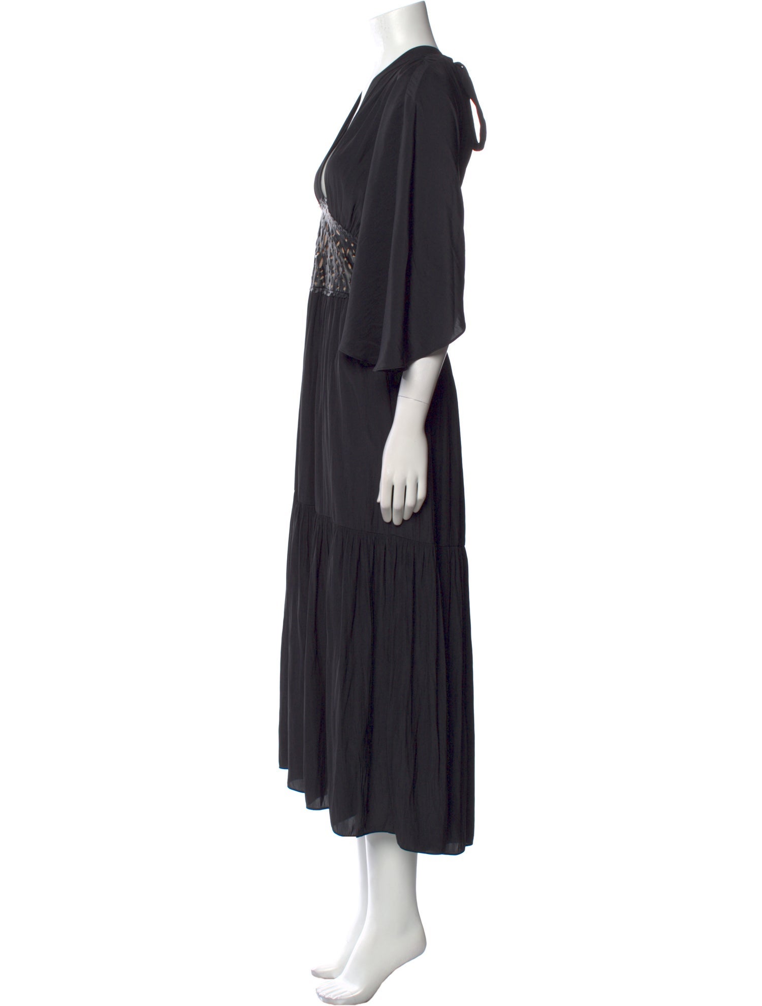 Ramy Brook V-Neck Long Dress