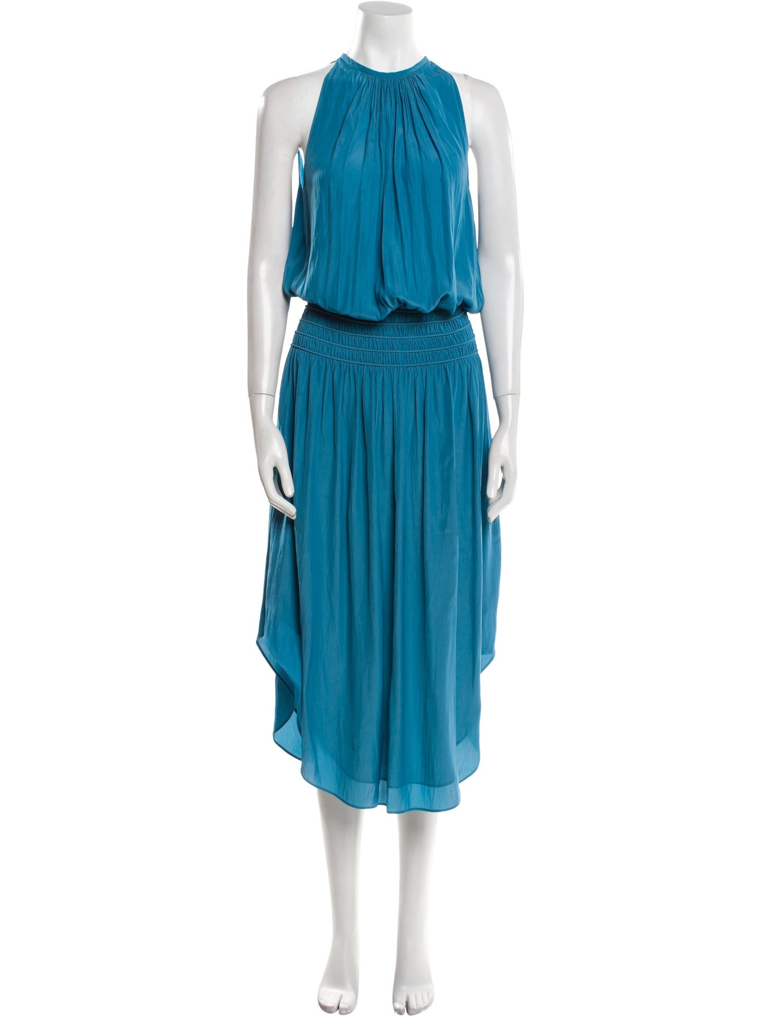 Ramy Brook Crew Neck Long Dress