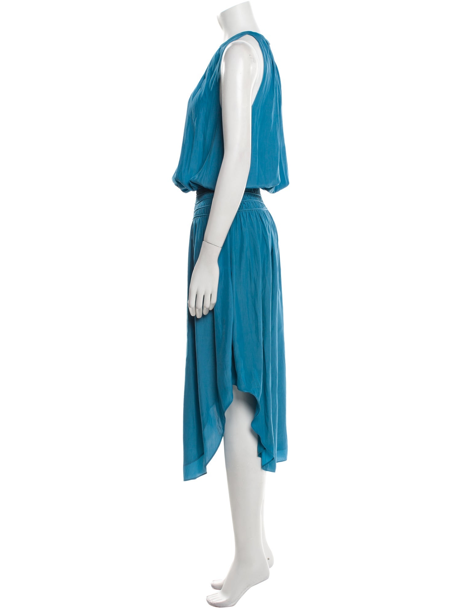 Ramy Brook Crew Neck Long Dress