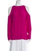 Ramy Brook Bateau Neckline Long Sleeve Blouse