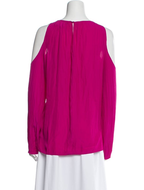 Ramy Brook Bateau Neckline Long Sleeve Blouse