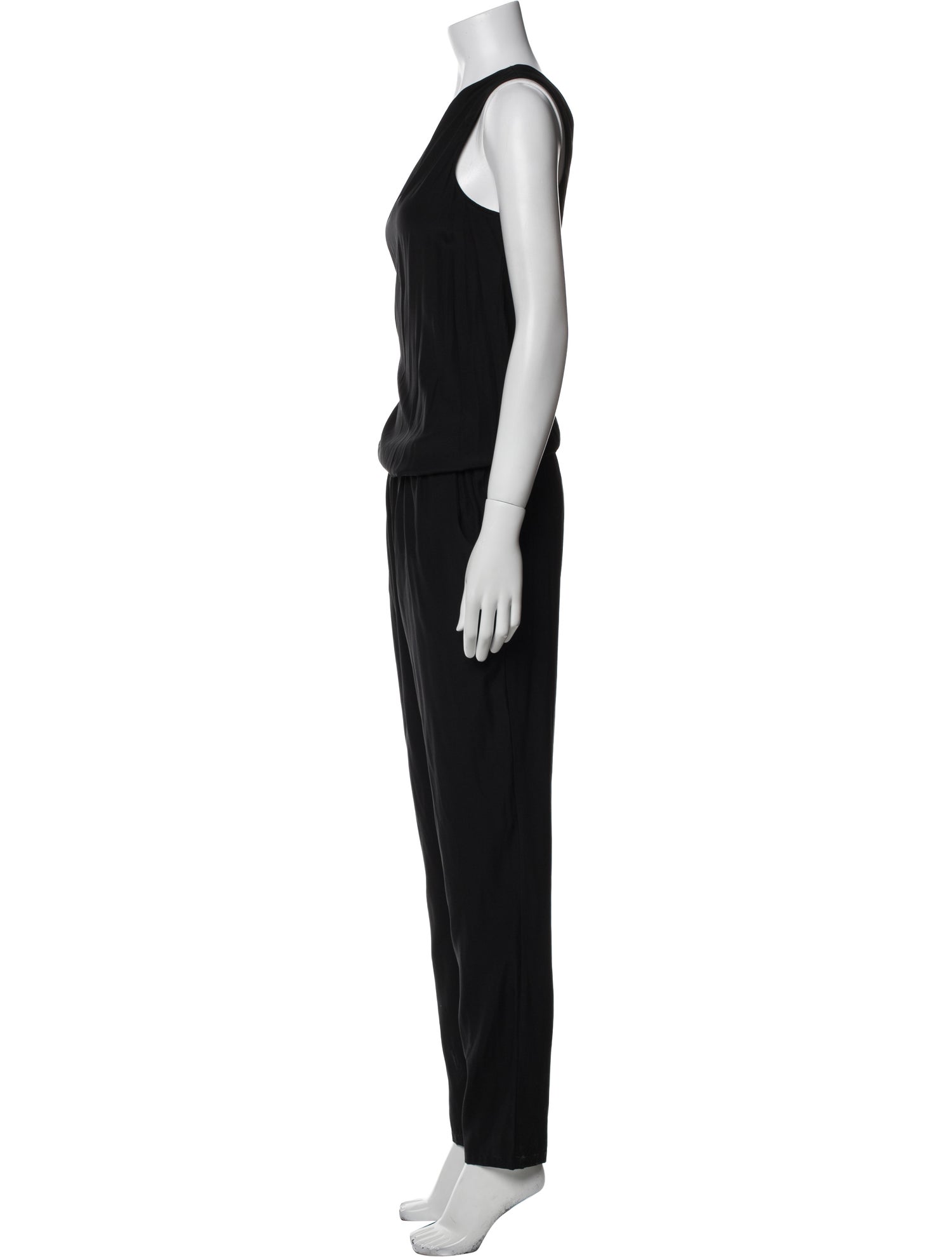 Ramy Brook Silk One-Shoulder Jumpsuit