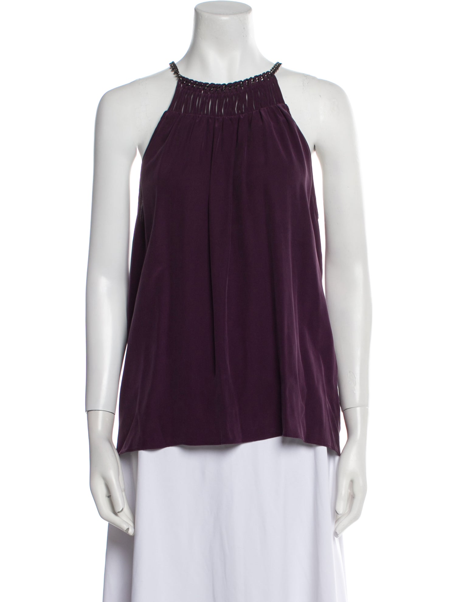 Ramy Brook Silk Halterneck Blouse w/ Tags