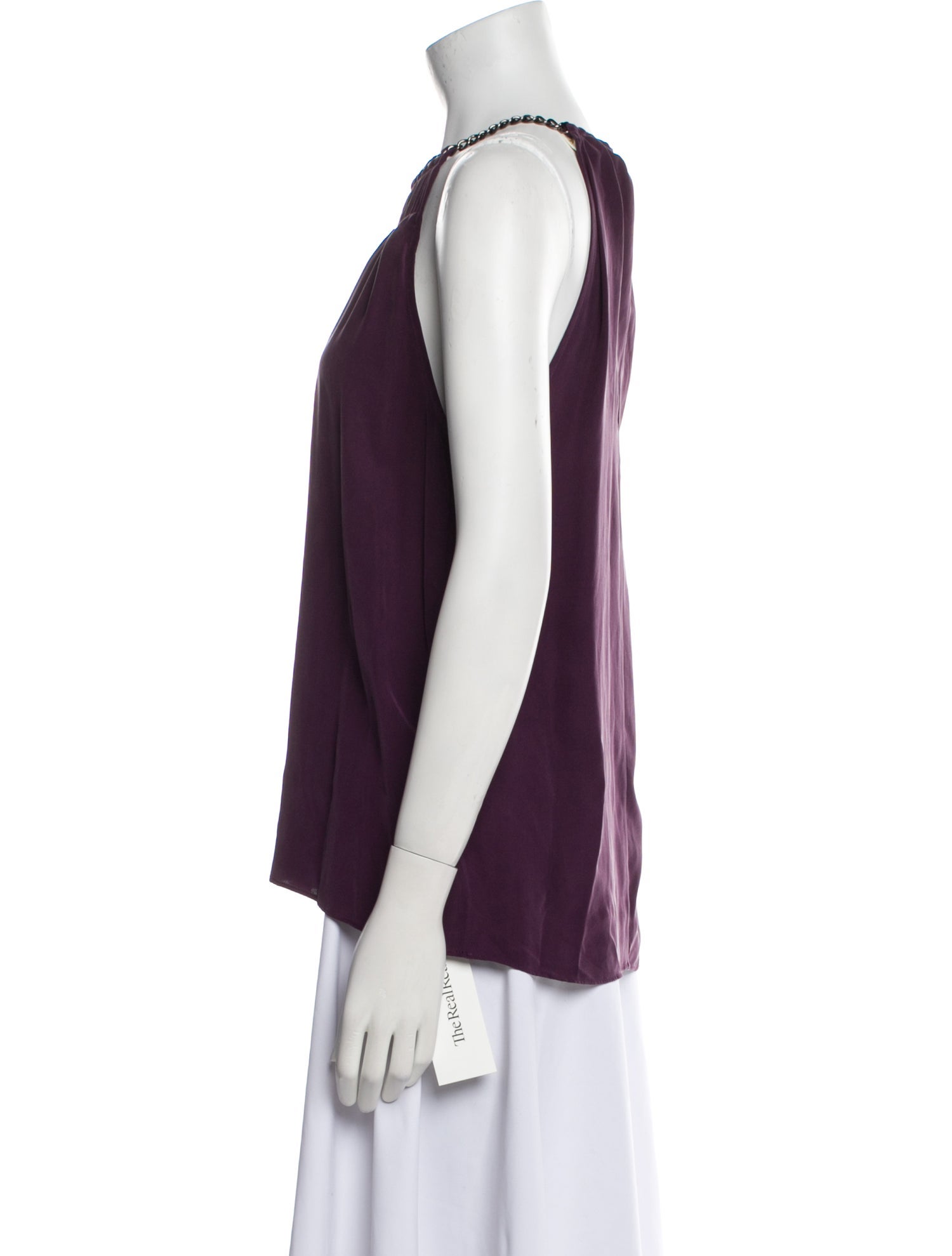 Ramy Brook Silk Halterneck Blouse w/ Tags