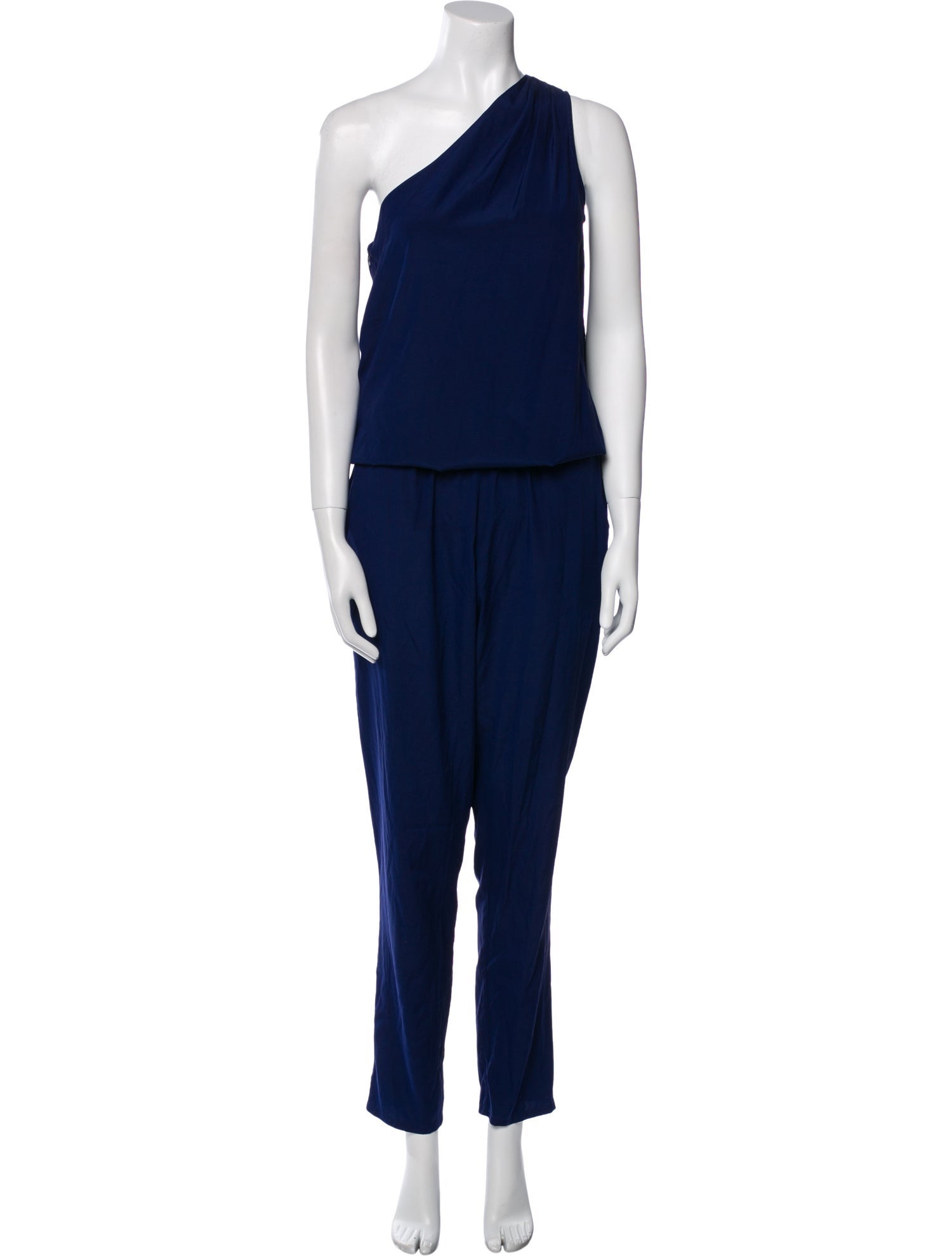 Ramy Brook Silk One-Shoulder Jumpsuit