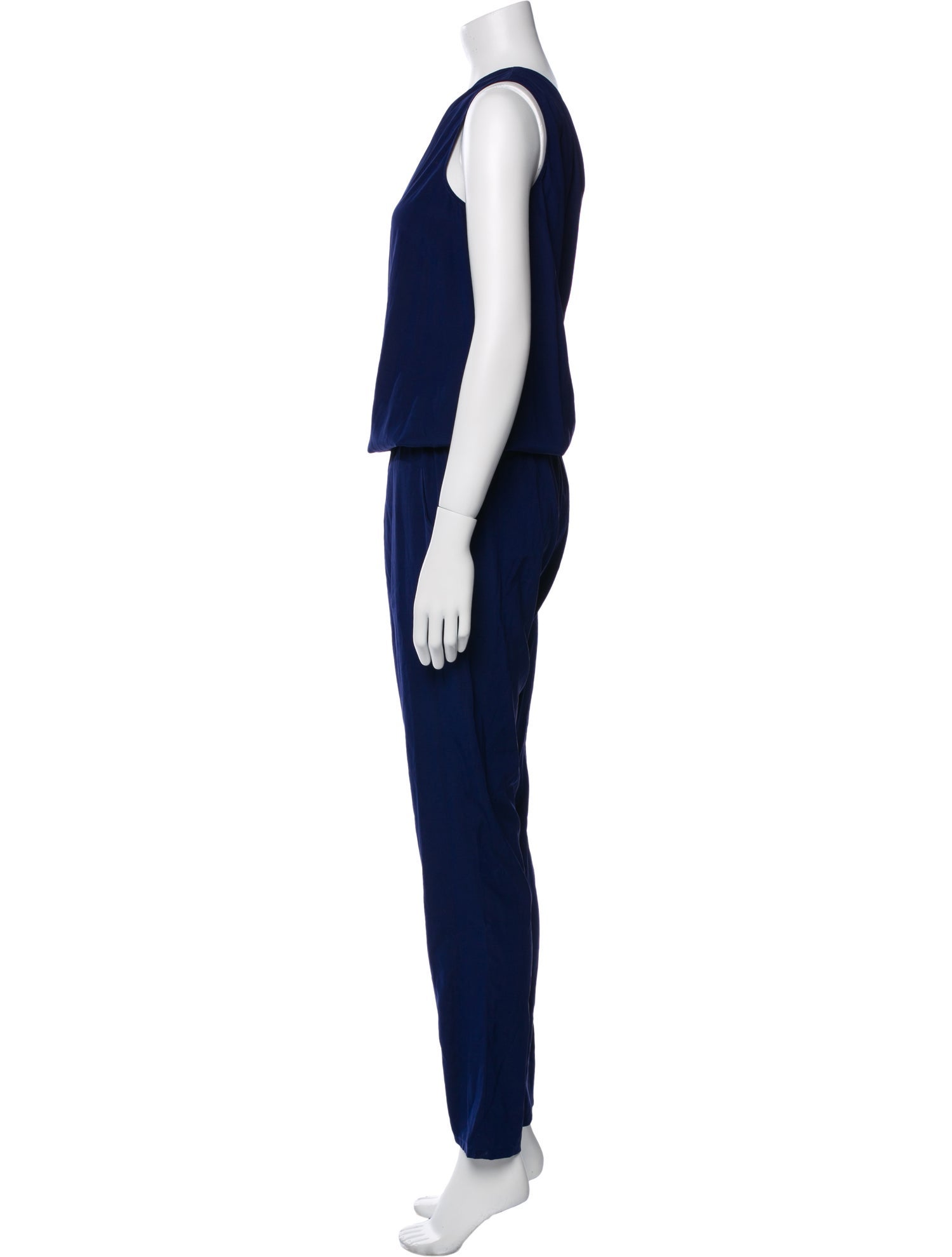 Ramy Brook Silk One-Shoulder Jumpsuit