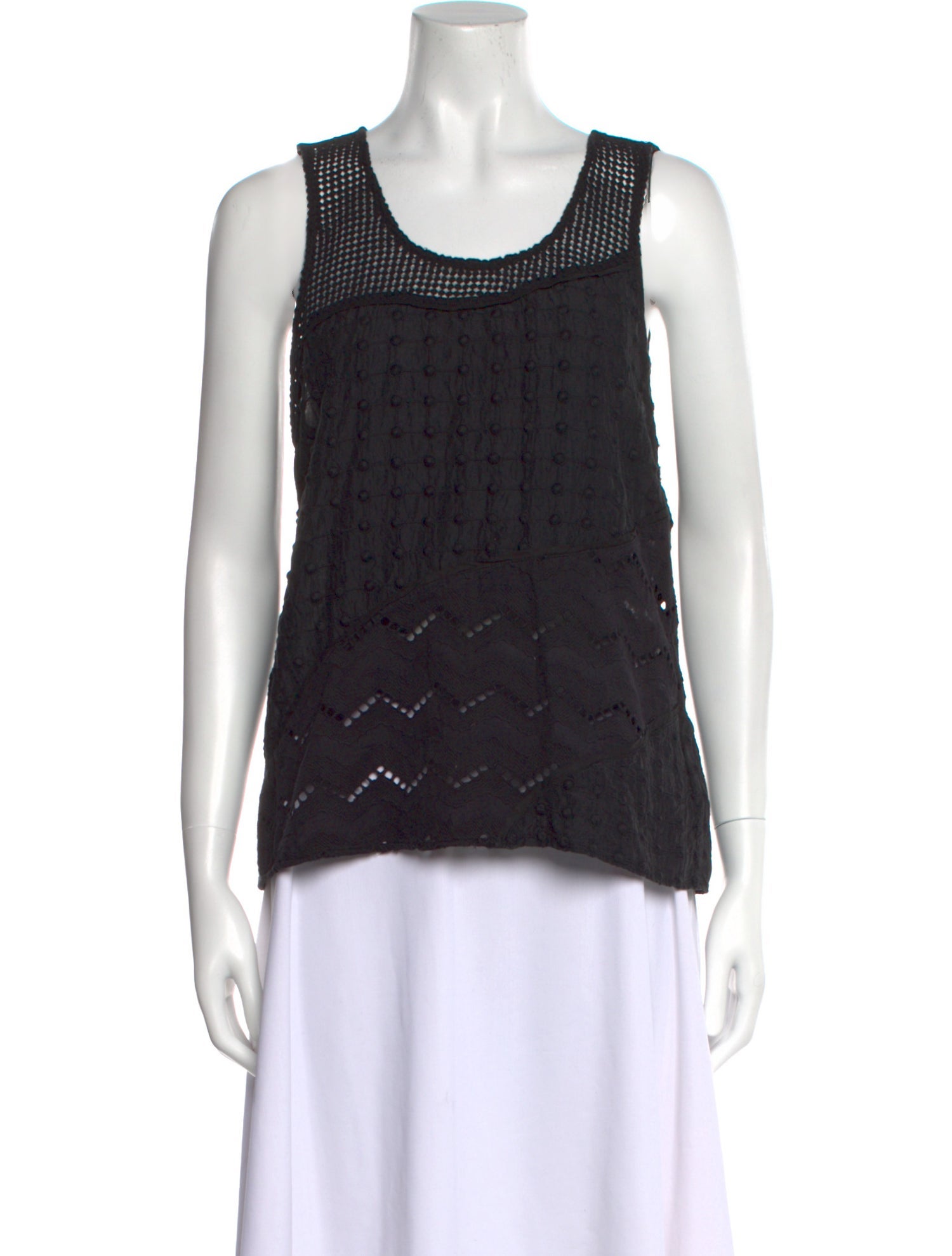 Ramy Brook Scoop Neck Sleeveless Top