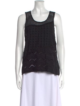 Ramy Brook Scoop Neck Sleeveless Top