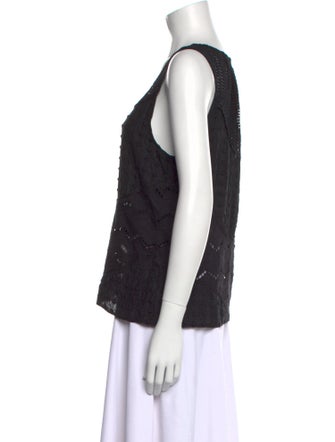 Ramy Brook Scoop Neck Sleeveless Top