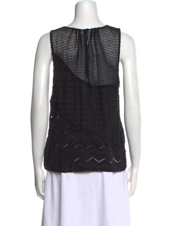 Ramy Brook Scoop Neck Sleeveless Top