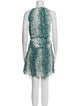 Ramy Brook Silk Knee-Length Dress