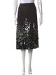 Ramy Brook Sequin Embellishments Midi Length Skirt