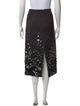 Ramy Brook Sequin Embellishments Midi Length Skirt
