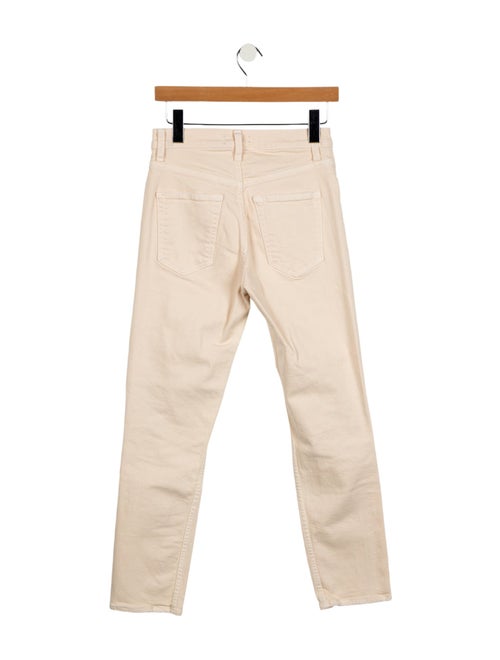 Ramy Brook Mid-Rise Straight Leg Jeans