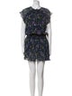 Ramy Brook Floral Print Mini Dress