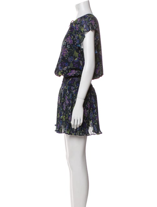 Ramy Brook Floral Print Mini Dress