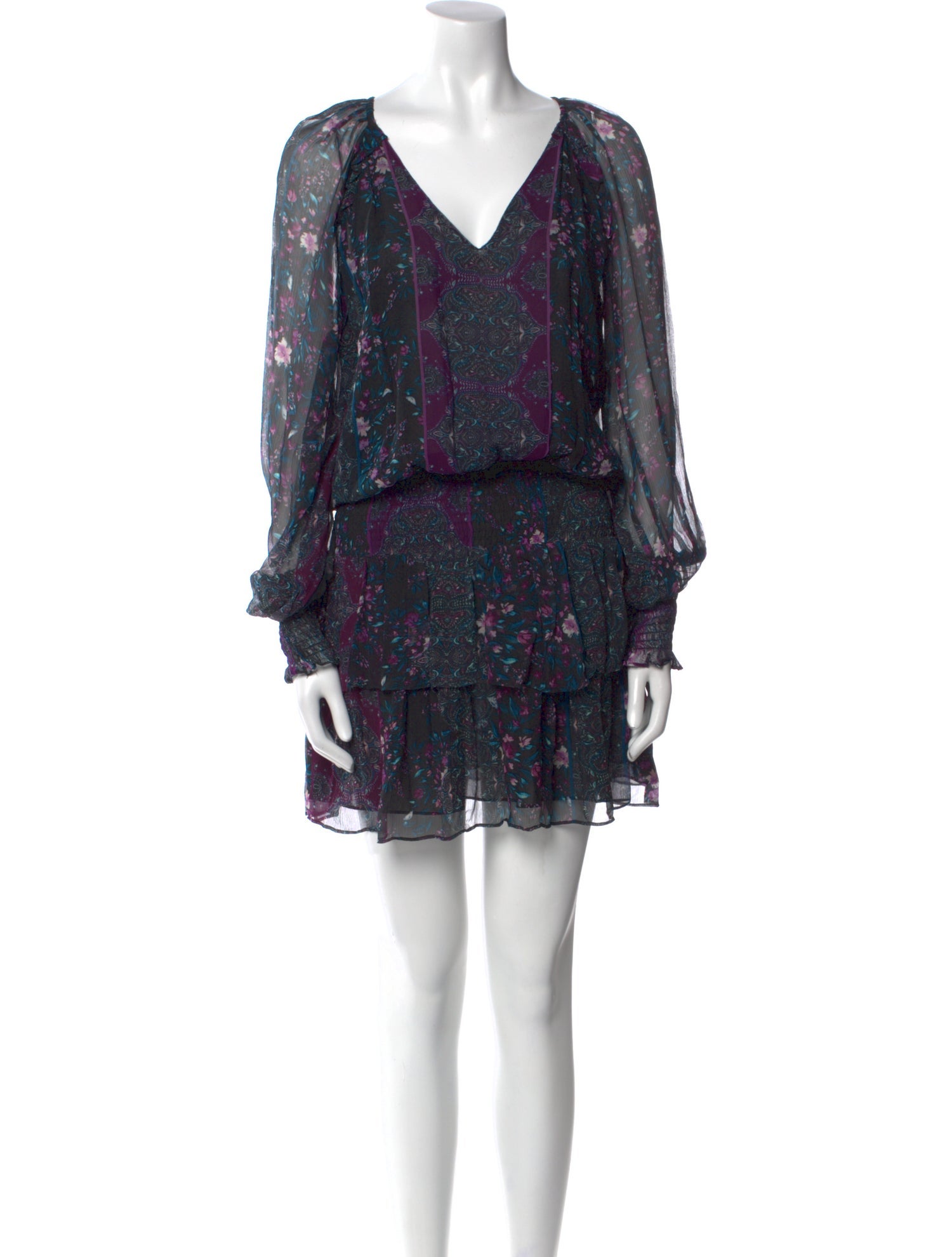 Ramy Brook Silk Mini Dress