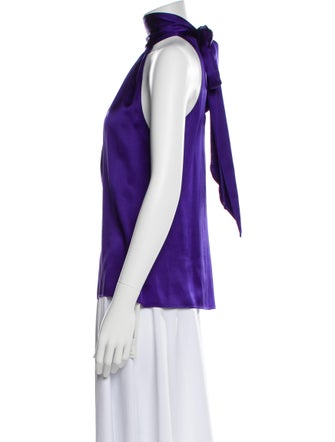 Ramy Brook Silk Halterneck Blouse