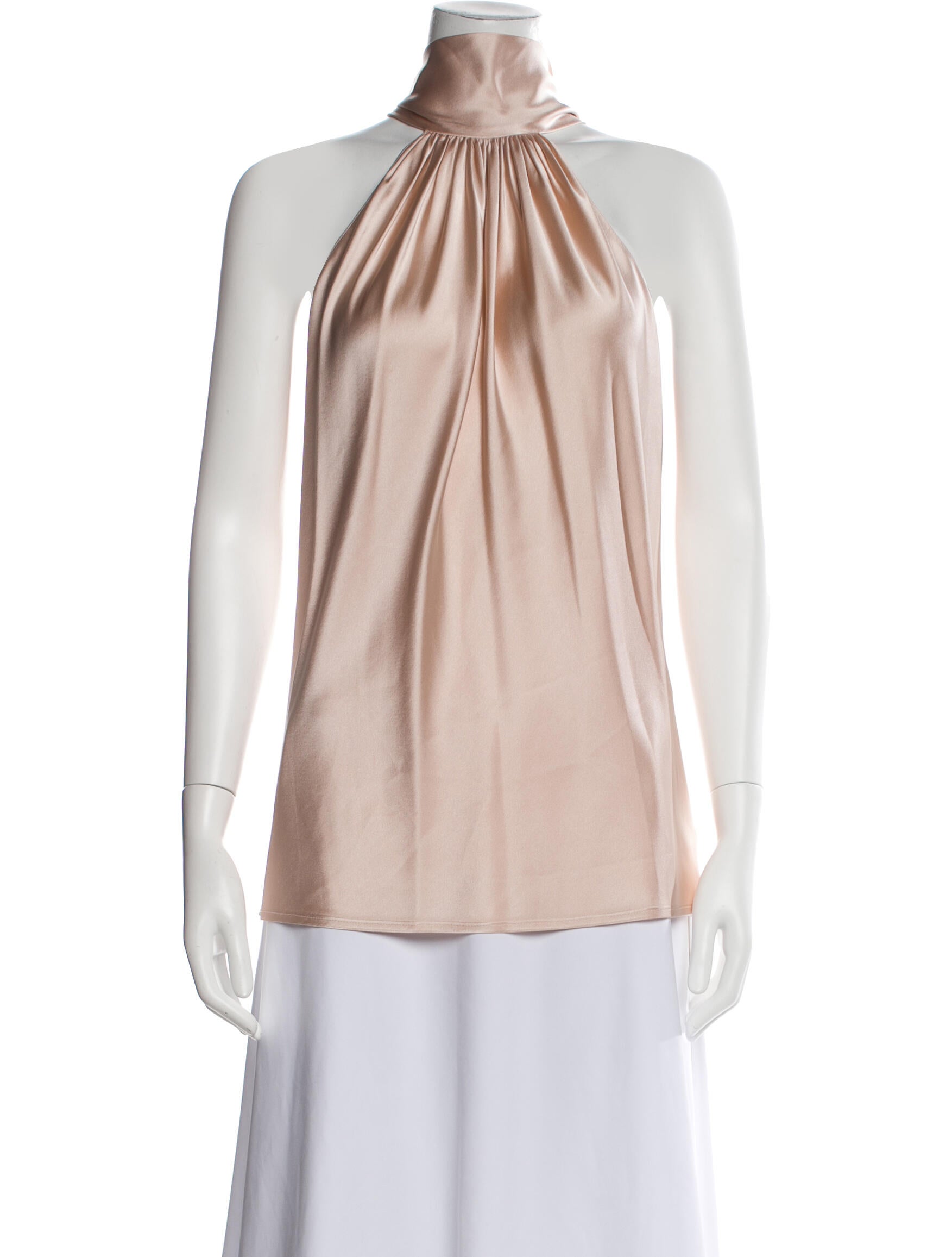Ramy Brook Silk Halterneck Blouse