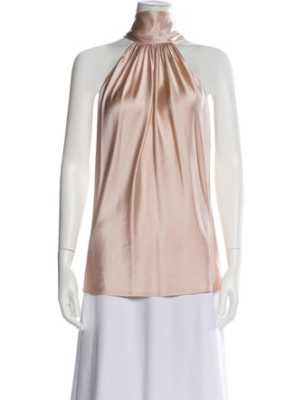 Ramy Brook Silk Halterneck Blouse