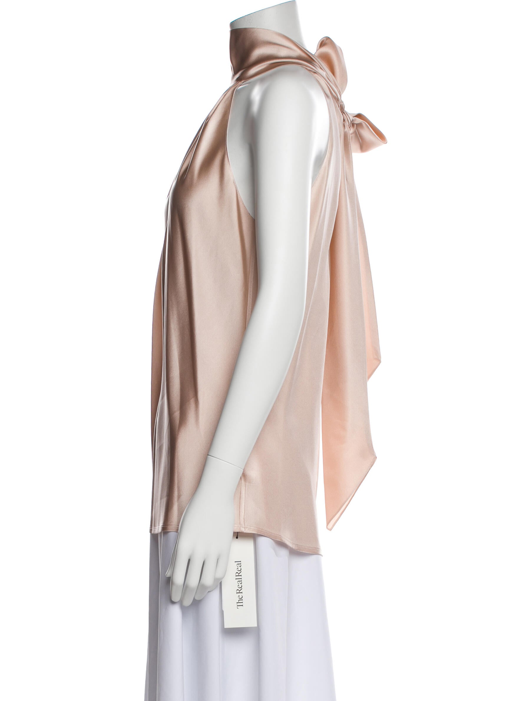 Ramy Brook Silk Halterneck Blouse