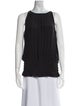 Ramy Brook Bateau Neckline Sleeveless Blouse