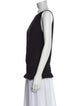 Ramy Brook Bateau Neckline Sleeveless Blouse