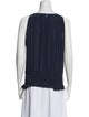Ramy Brook Bateau Neckline Sleeveless Blouse