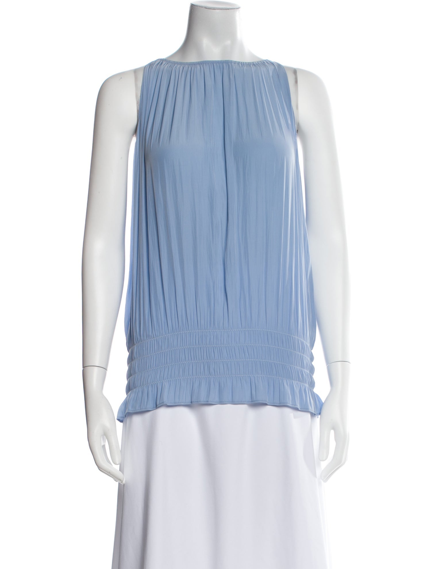Ramy Brook Square Neckline Sleeveless Blouse
