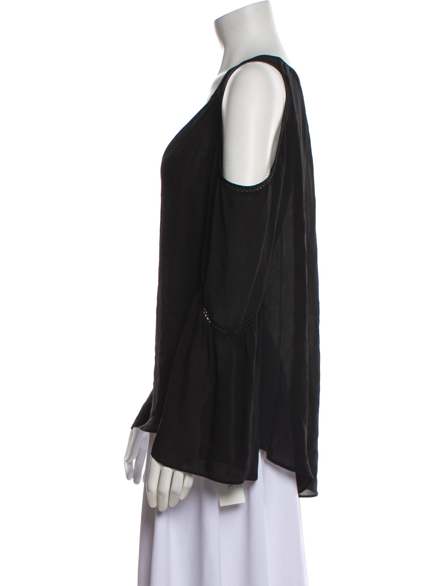 Ramy Brook Silk V-Neck Blouse