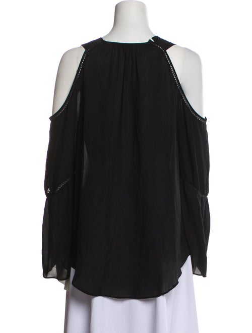 Ramy Brook Silk V-Neck Blouse