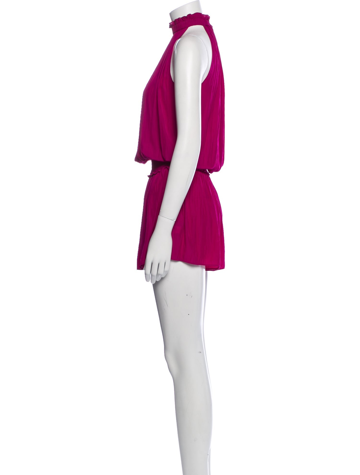 Ramy Brook Mock Neck Mini Dress