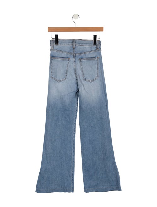 Ramy Brook Mid-Rise Wide Leg Jeans