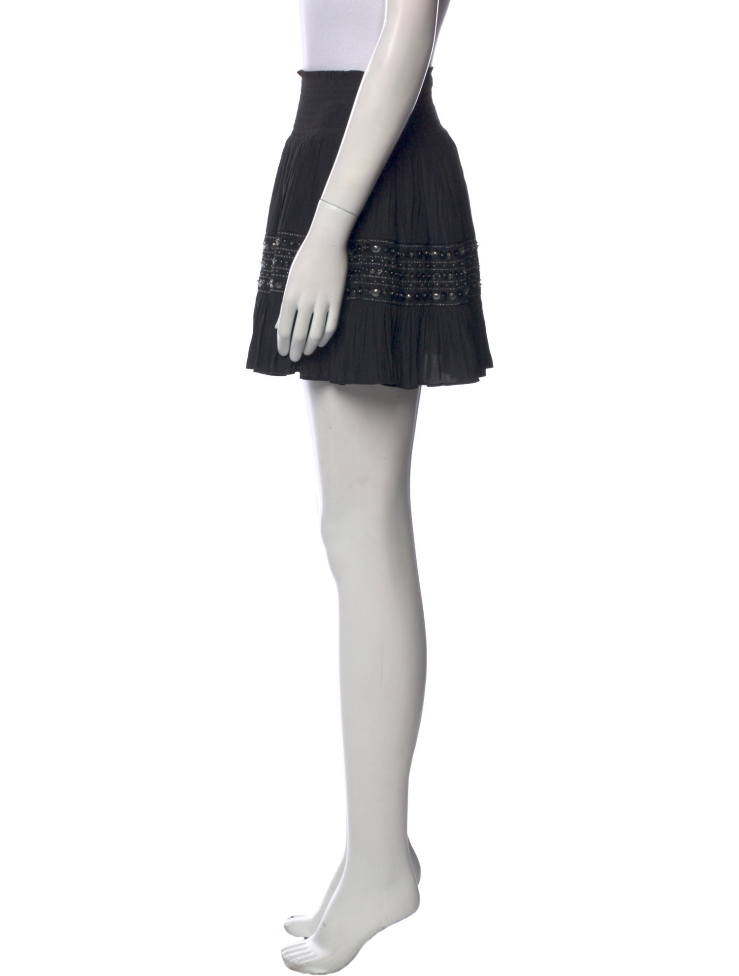 Ramy Brook Sequin Embellishments Mini Skirt w/ Tags