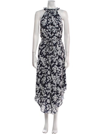 Ramy Brook Floral Print Long Dress