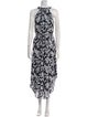 Ramy Brook Floral Print Long Dress