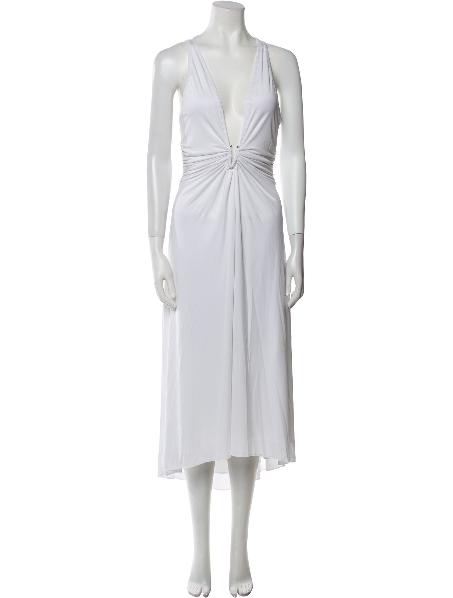 Ramy Brook V-Neck Midi Length Dress