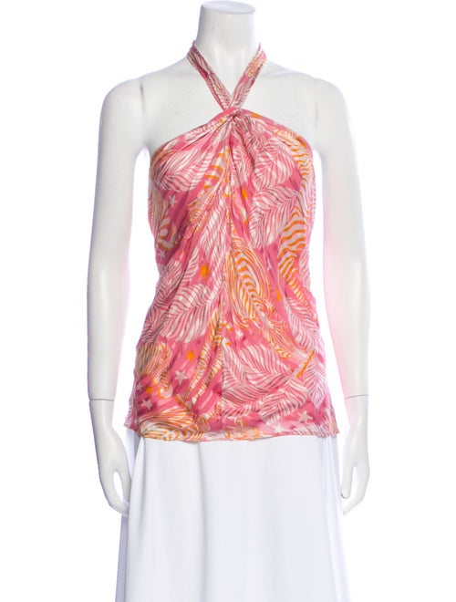 Ramy Brook Silk Paisley Print Blouse