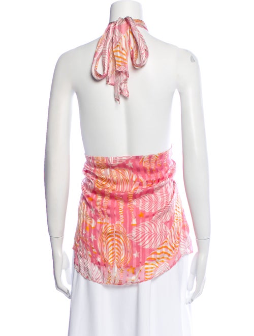 Ramy Brook Silk Paisley Print Blouse