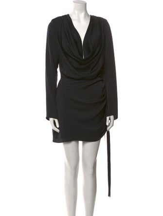 Ramy Brook Cowl Neck Mini Dress