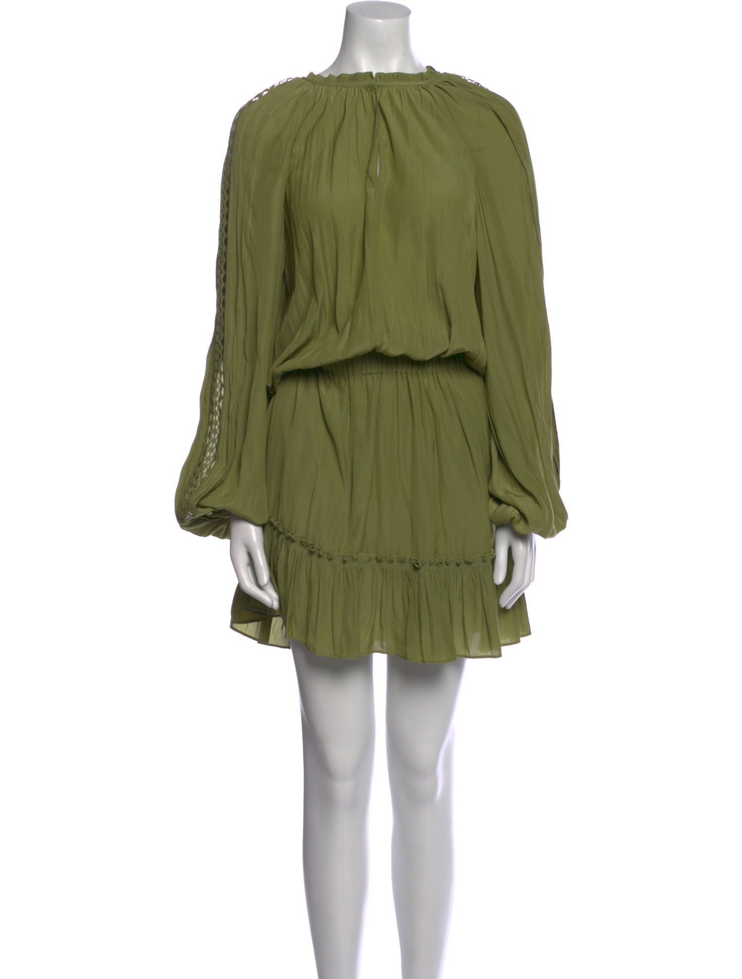 Ramy Brook Bateau Neckline Knee-Length Dress