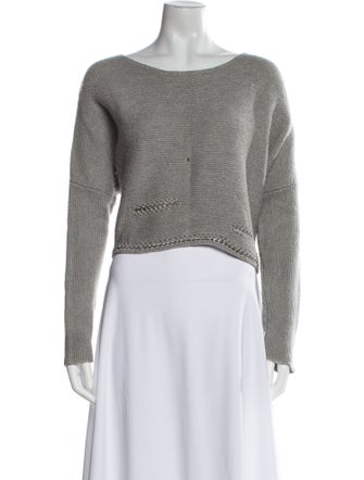 Ramy Brook Merino Wool Scoop Neck Sweater