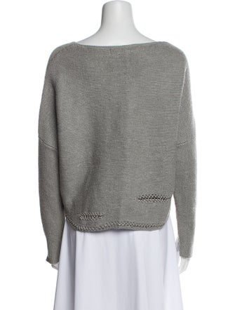 Ramy Brook Merino Wool Scoop Neck Sweater
