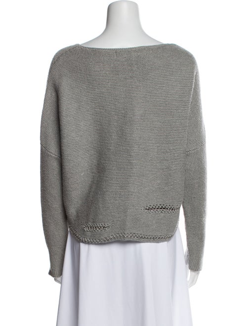 Ramy Brook Merino Wool Scoop Neck Sweater
