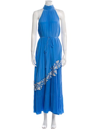 Ramy Brook Halterneck Long Dress