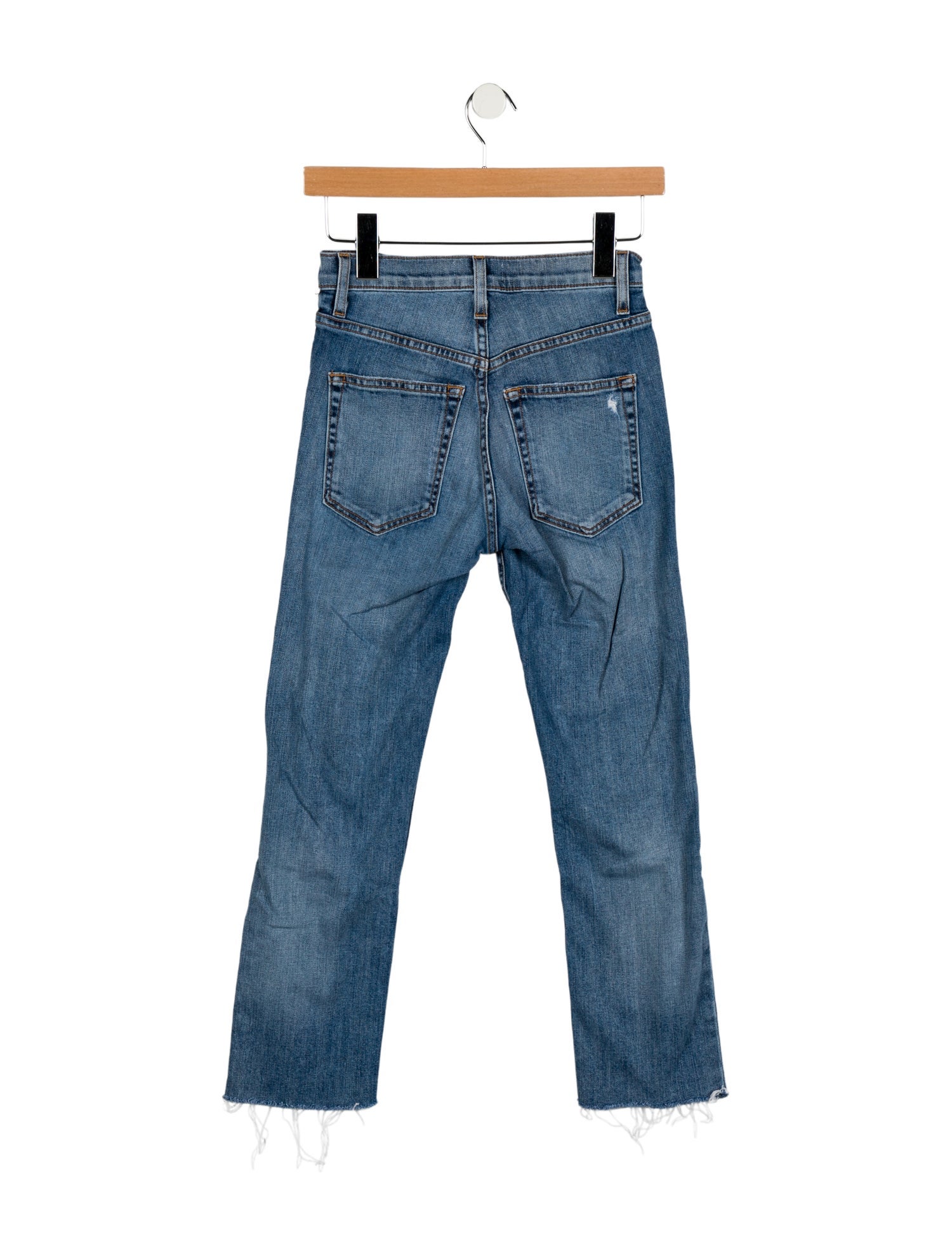 Ramy Brook High-Rise Straight Leg Jeans